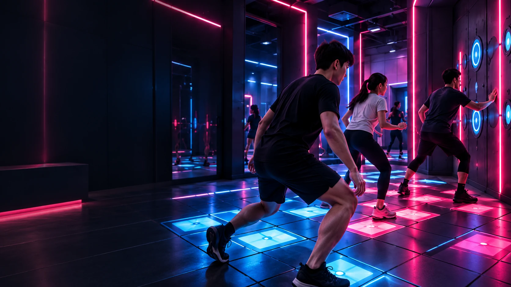 Illustrative CrazyCube interactive room challenge